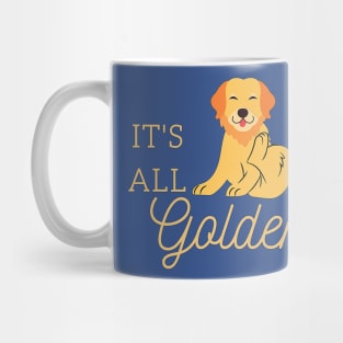 It's All Golden Retriever Labrador Happy Dog Mug